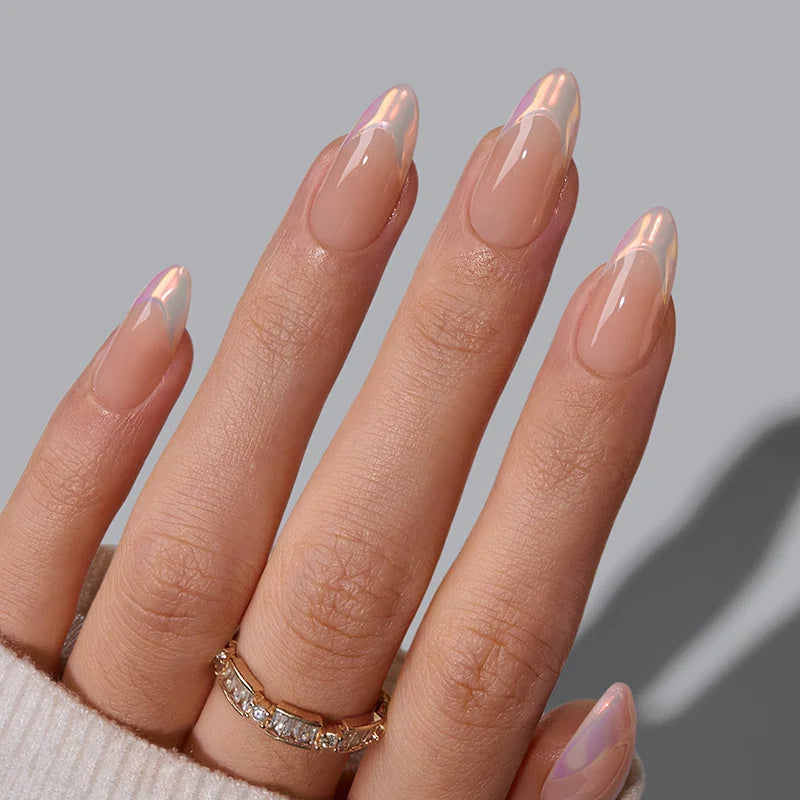 Christmas Collection Medium Almond Nails
